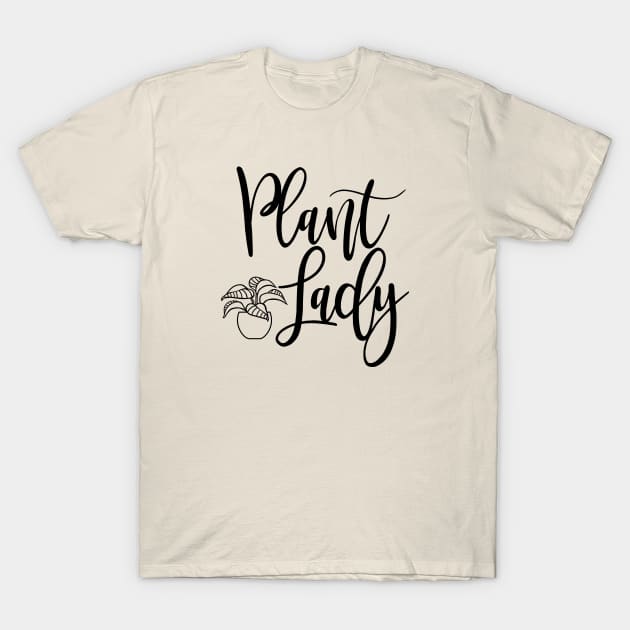 Cute Plant Lover Gift Plant Lady T-Shirt by kmcollectible